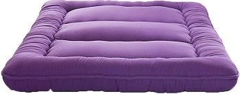 ASDFGH Purple Mattress Twin Size