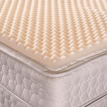 Geneva Healthcare Egg Crate Foam Mattress Pad