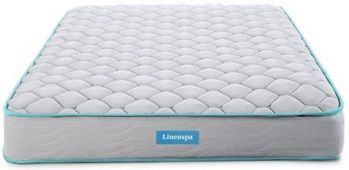 Linenspa 6 Inch Innerspring Mattress With Bed Frame
