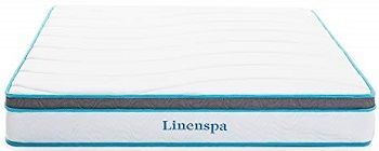 Linenspa 8 Memory Foam And Innerspring Hybrid Mattress Twin