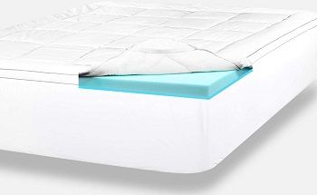 ViscoSoft 4 Inch Pillow Top Gel Memory Foam Mattress Topper Twin review
